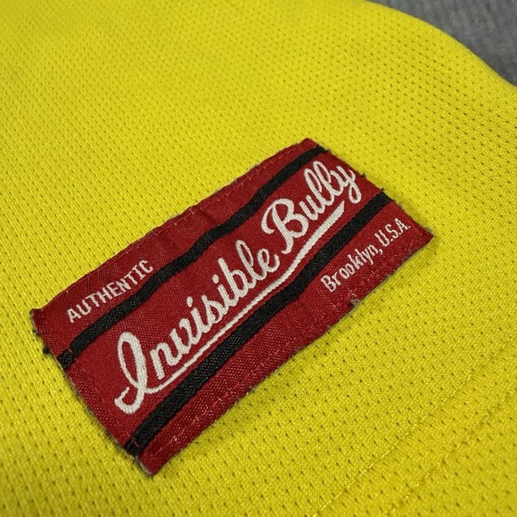 Bad Boy‎ Basketball Jersey Yellow Biggie Smalls #72 Athletic Mens Size Small - Picture 4 of 9